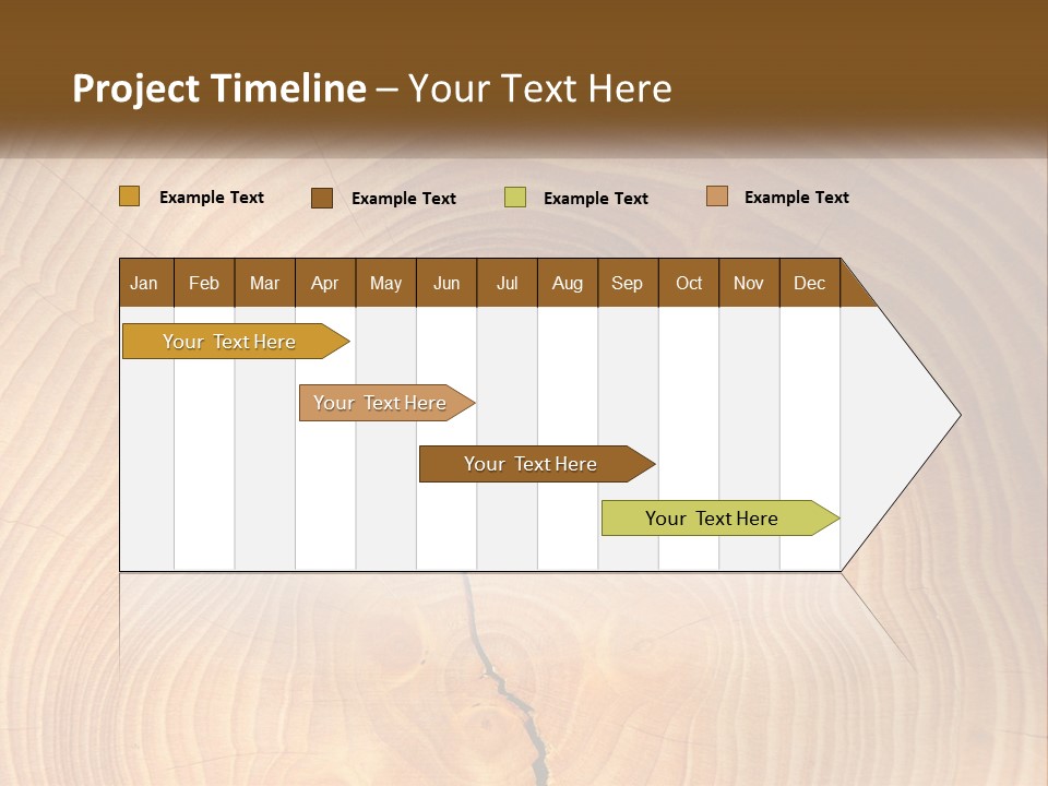 Sunrise Woman Standing PowerPoint Template