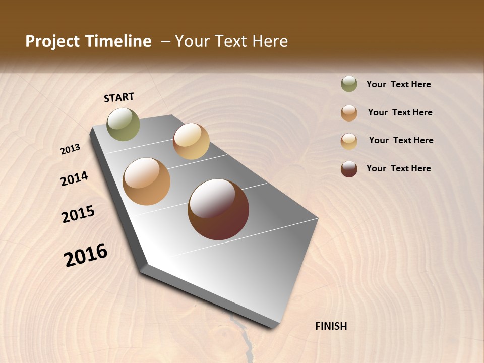 Sunrise Woman Standing PowerPoint Template