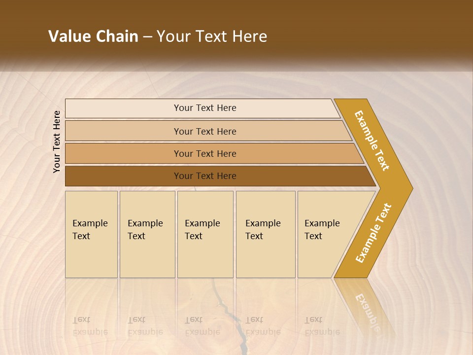 Sunrise Woman Standing PowerPoint Template