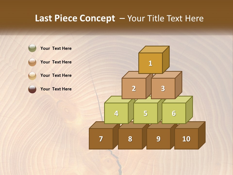 Sunrise Woman Standing PowerPoint Template