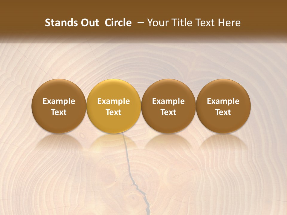 Sunrise Woman Standing PowerPoint Template