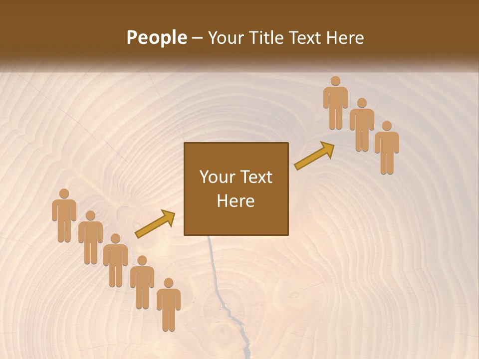 Sunrise Woman Standing PowerPoint Template