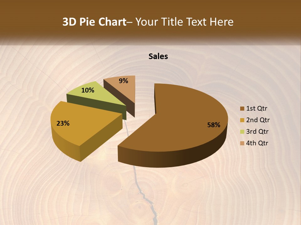 Sunrise Woman Standing PowerPoint Template