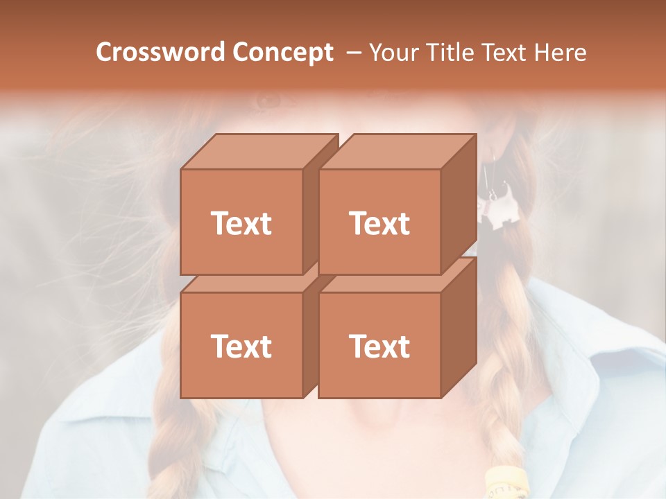 Beach Family Older PowerPoint Template