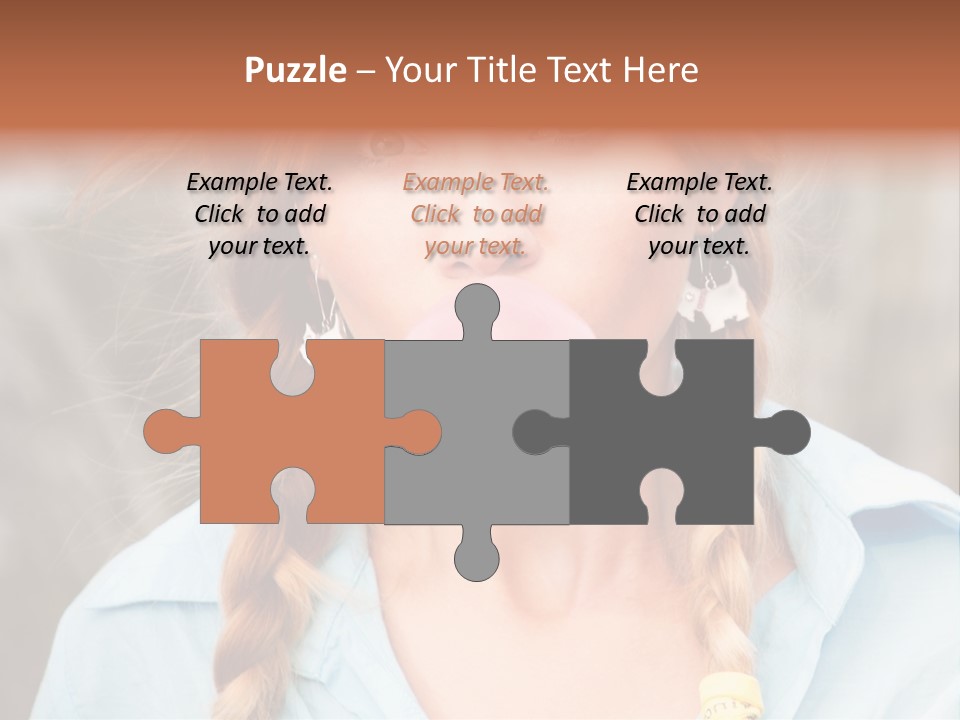 Beach Family Older PowerPoint Template