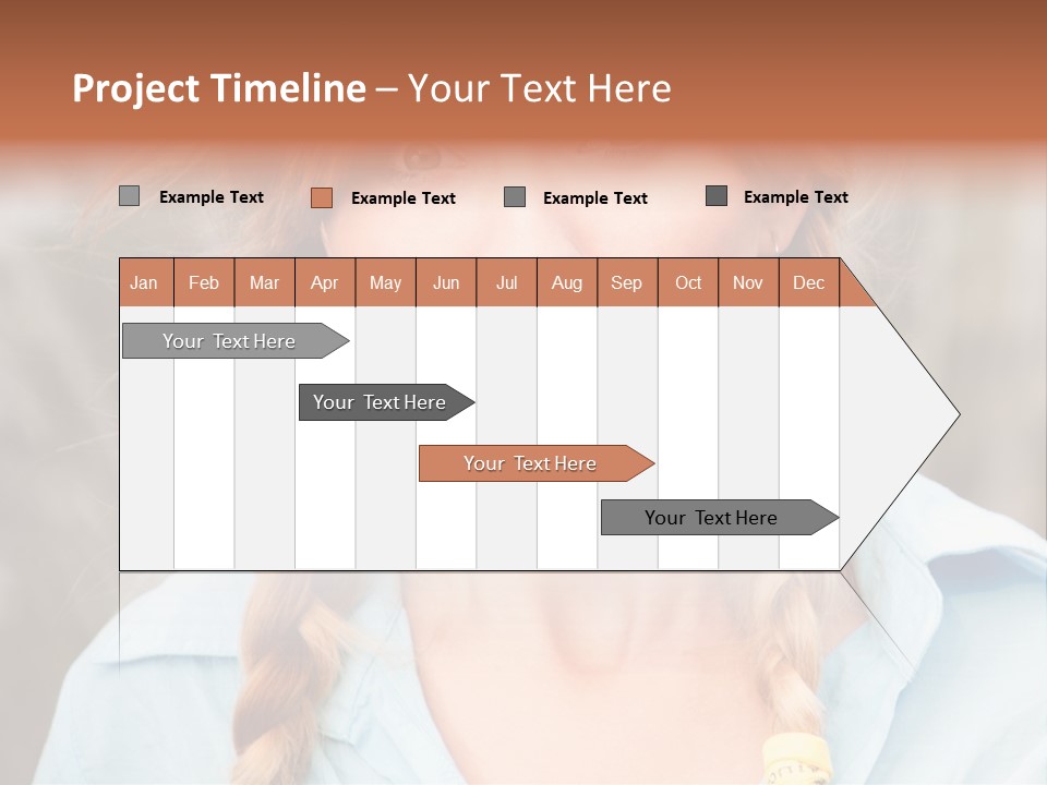 Beach Family Older PowerPoint Template