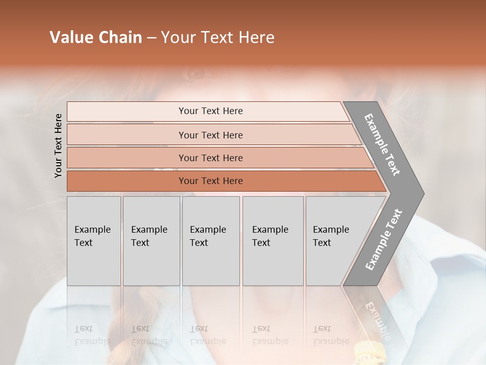 Beach Family Older PowerPoint Template
