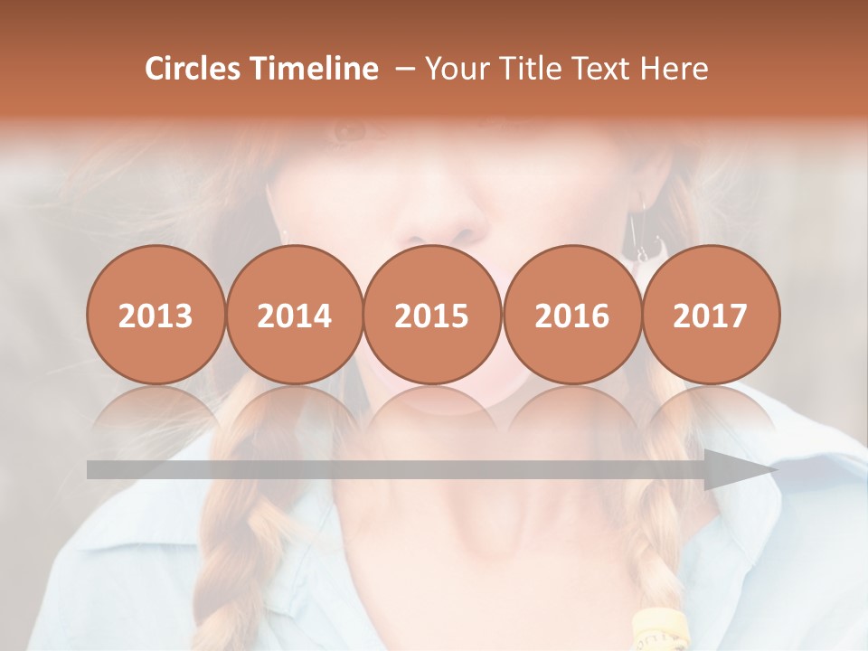 Beach Family Older PowerPoint Template