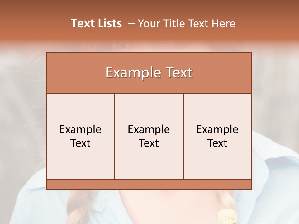 Beach Family Older PowerPoint Template