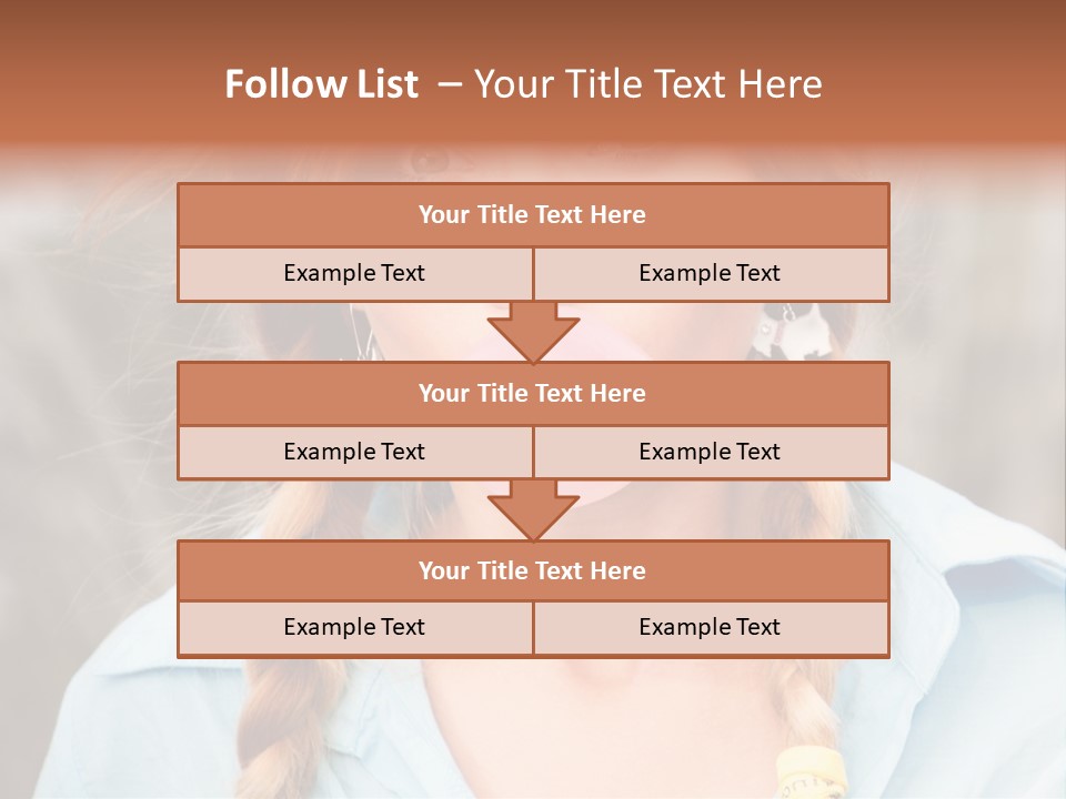 Beach Family Older PowerPoint Template