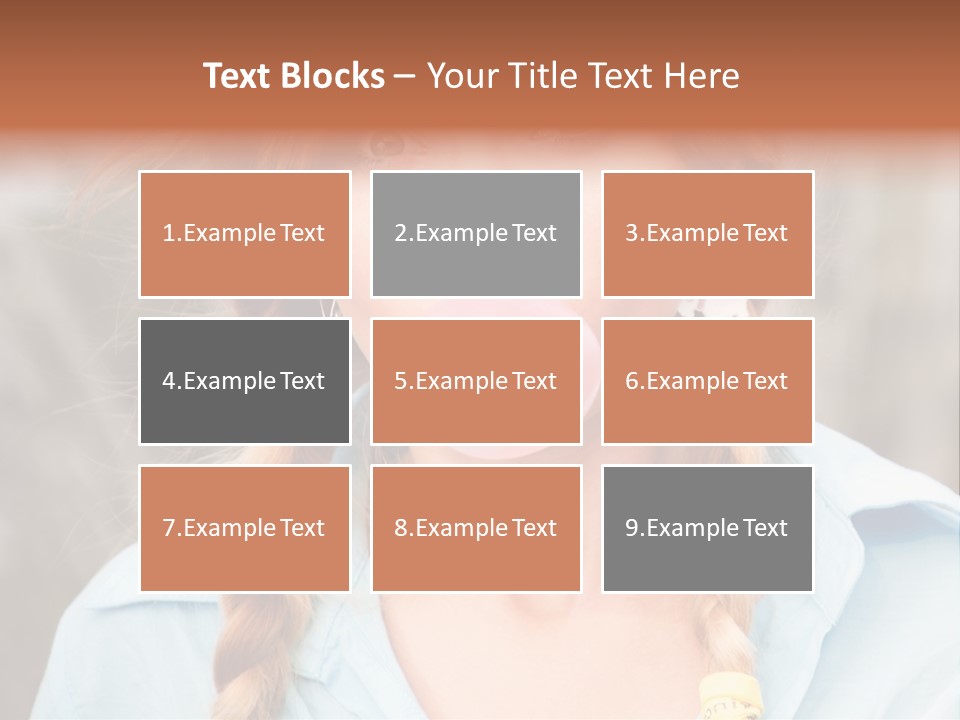 Beach Family Older PowerPoint Template