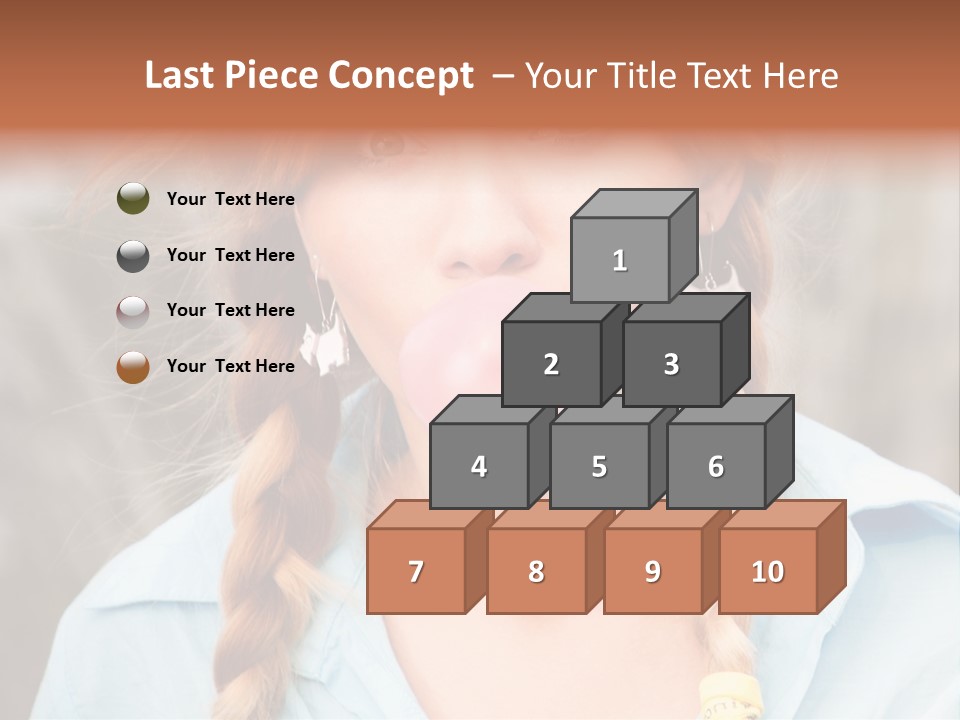 Beach Family Older PowerPoint Template