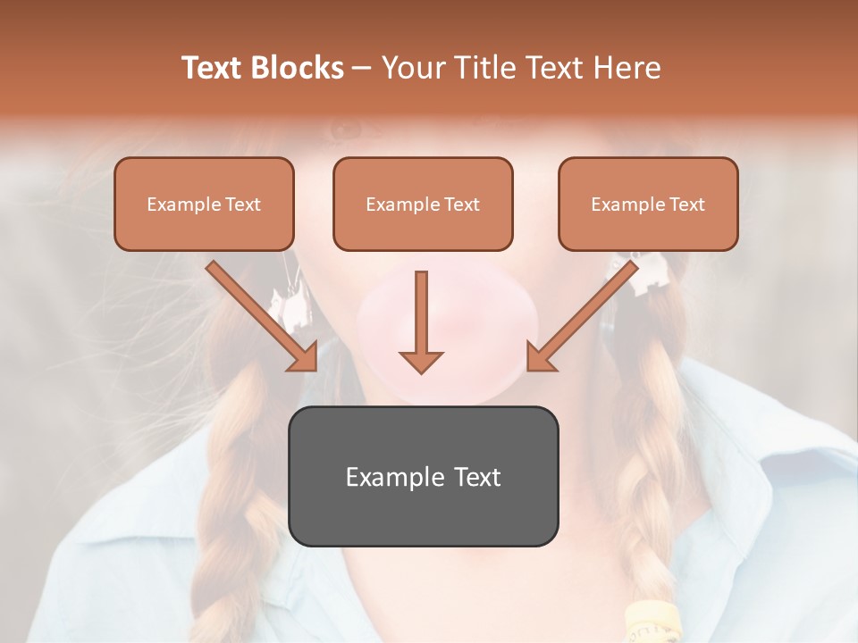 Beach Family Older PowerPoint Template