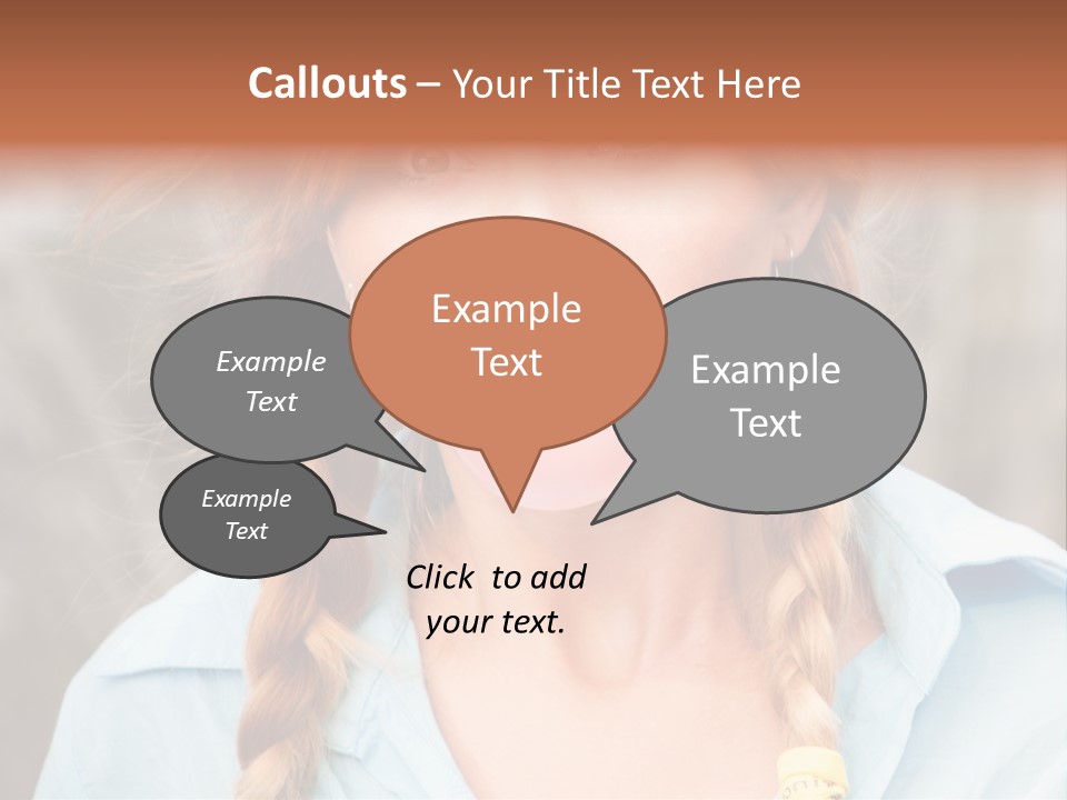 Beach Family Older PowerPoint Template