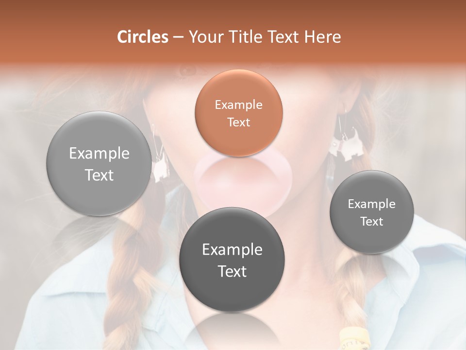 Beach Family Older PowerPoint Template