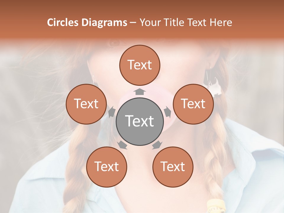 Beach Family Older PowerPoint Template