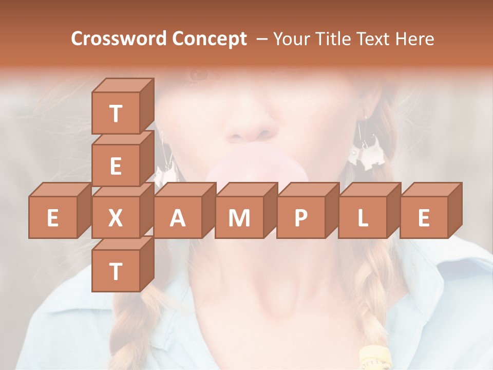 Beach Family Older PowerPoint Template