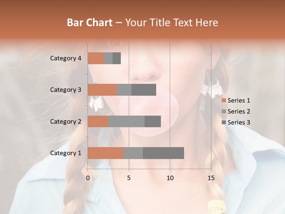 Beach Family Older PowerPoint Template