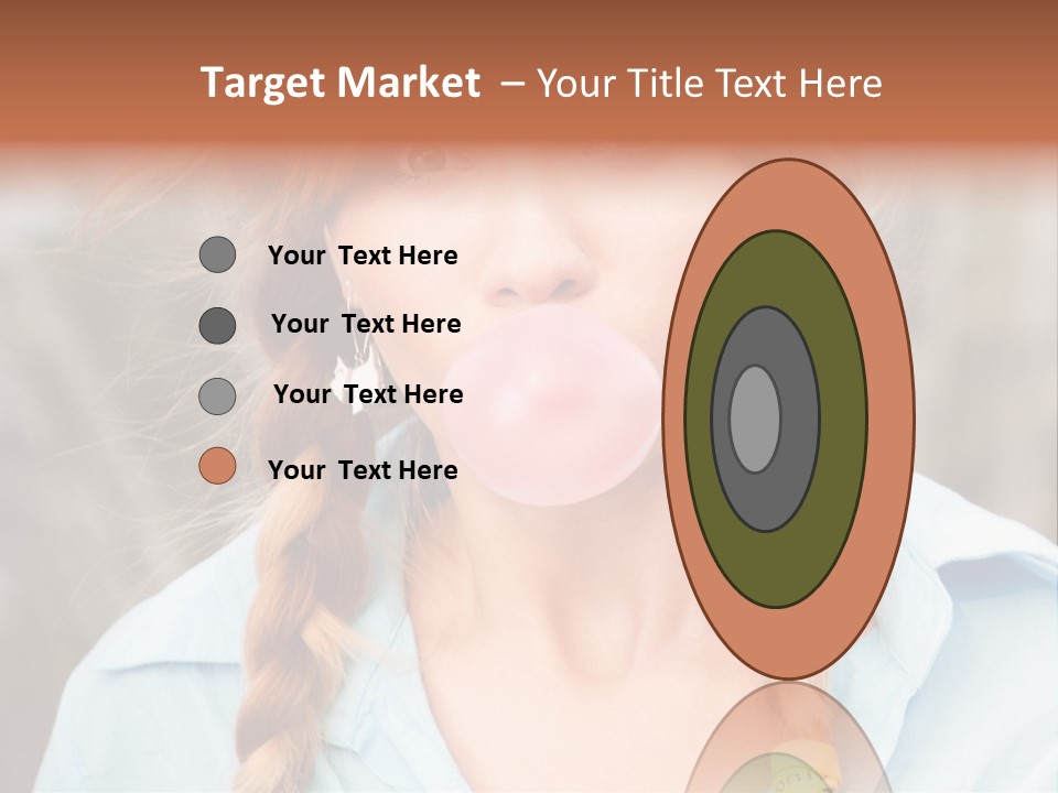 Beach Family Older PowerPoint Template