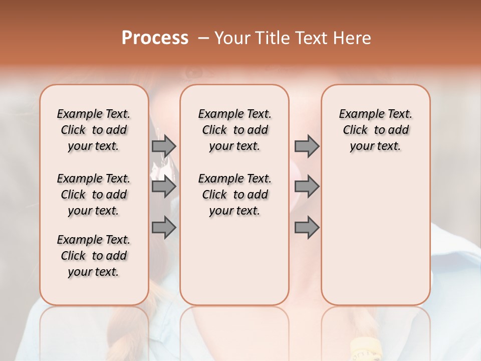 Beach Family Older PowerPoint Template