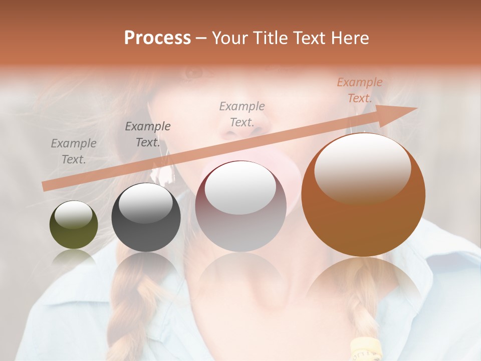 Beach Family Older PowerPoint Template