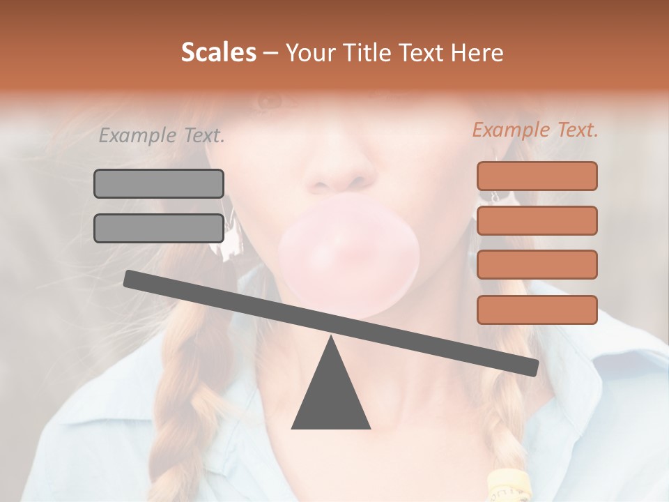 Beach Family Older PowerPoint Template