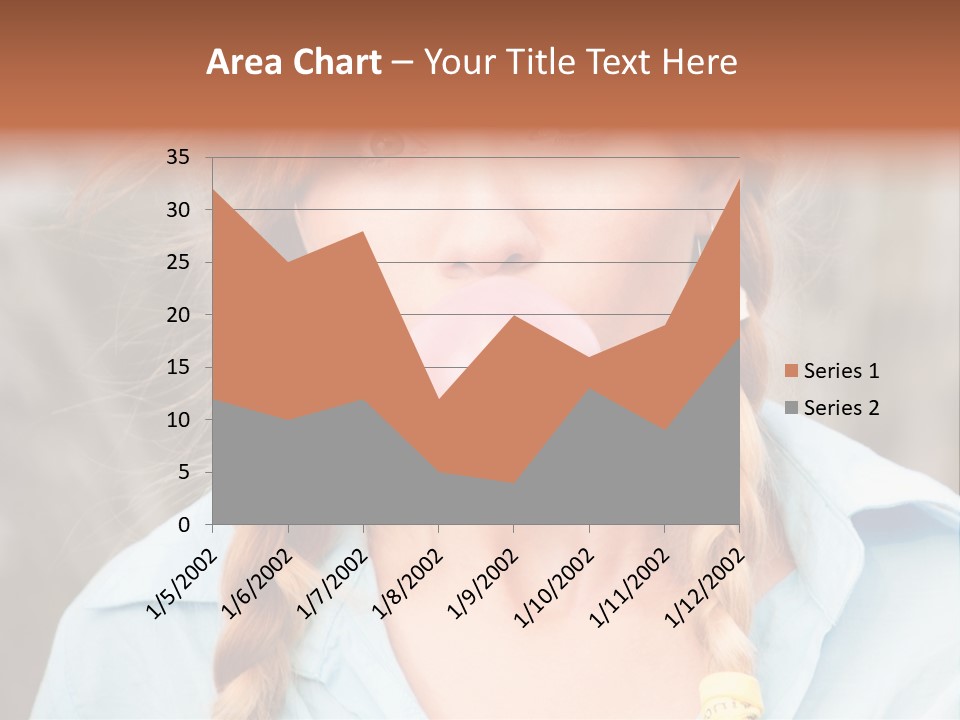 Beach Family Older PowerPoint Template