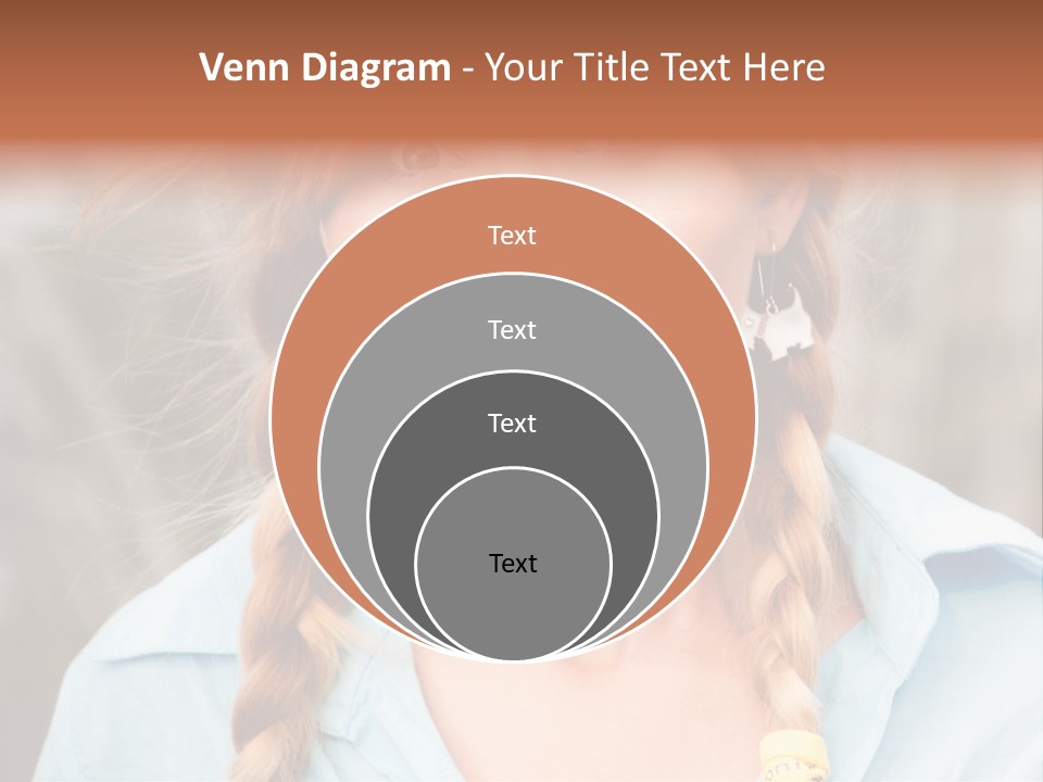 Beach Family Older PowerPoint Template