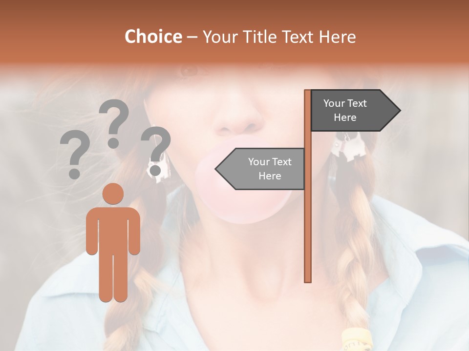 Beach Family Older PowerPoint Template