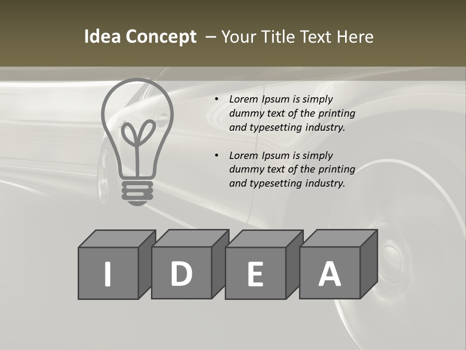 Senior Pensioner Old PowerPoint Template