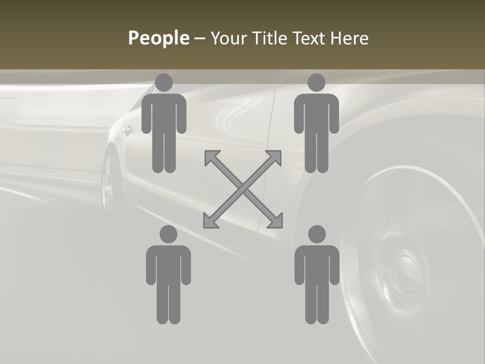 Senior Pensioner Old PowerPoint Template