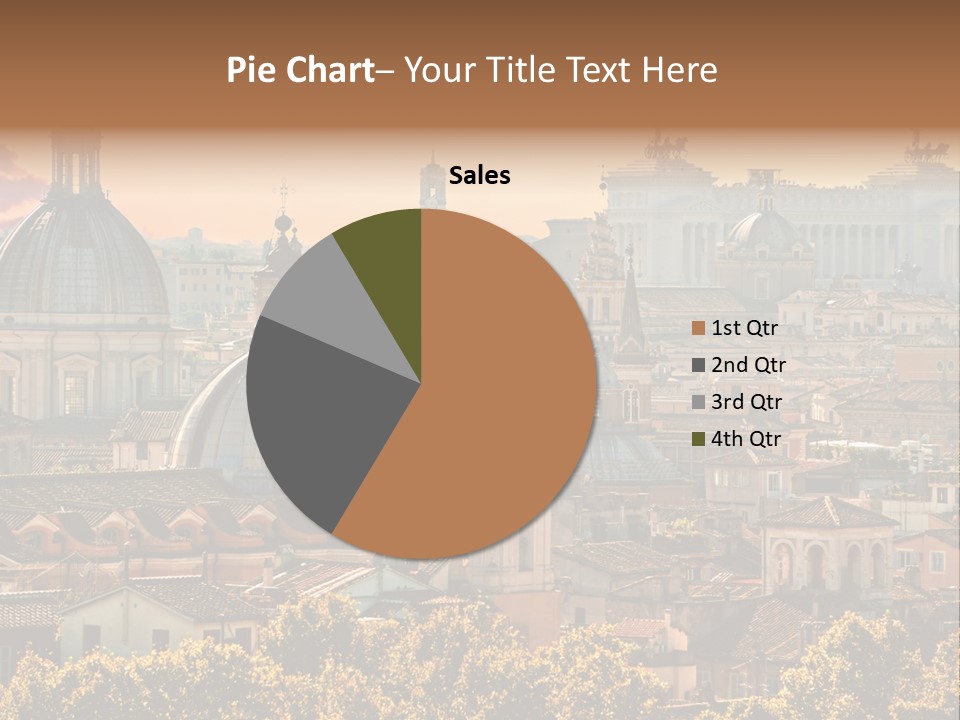 Retirement Water Standing PowerPoint Template