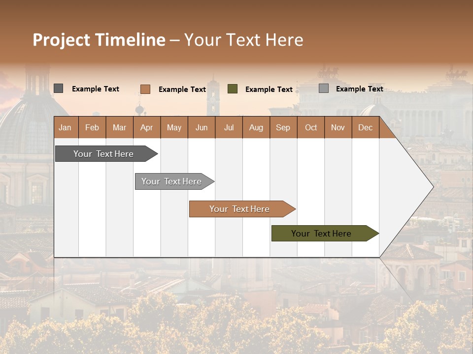 Retirement Water Standing PowerPoint Template