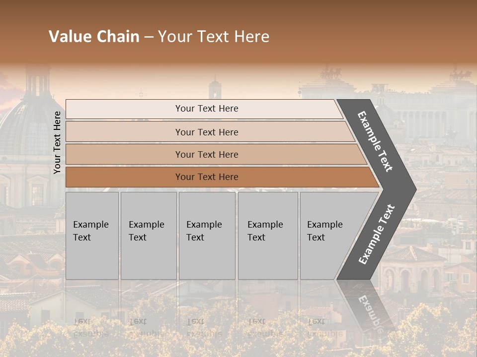 Retirement Water Standing PowerPoint Template