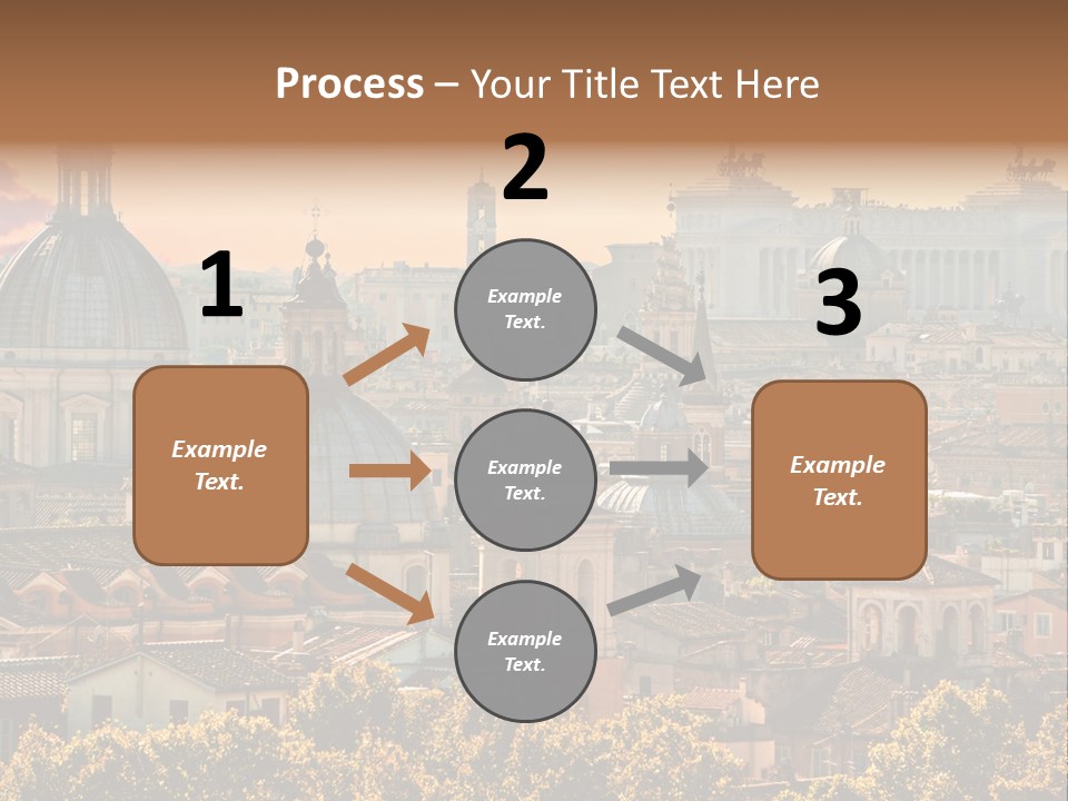 Retirement Water Standing PowerPoint Template