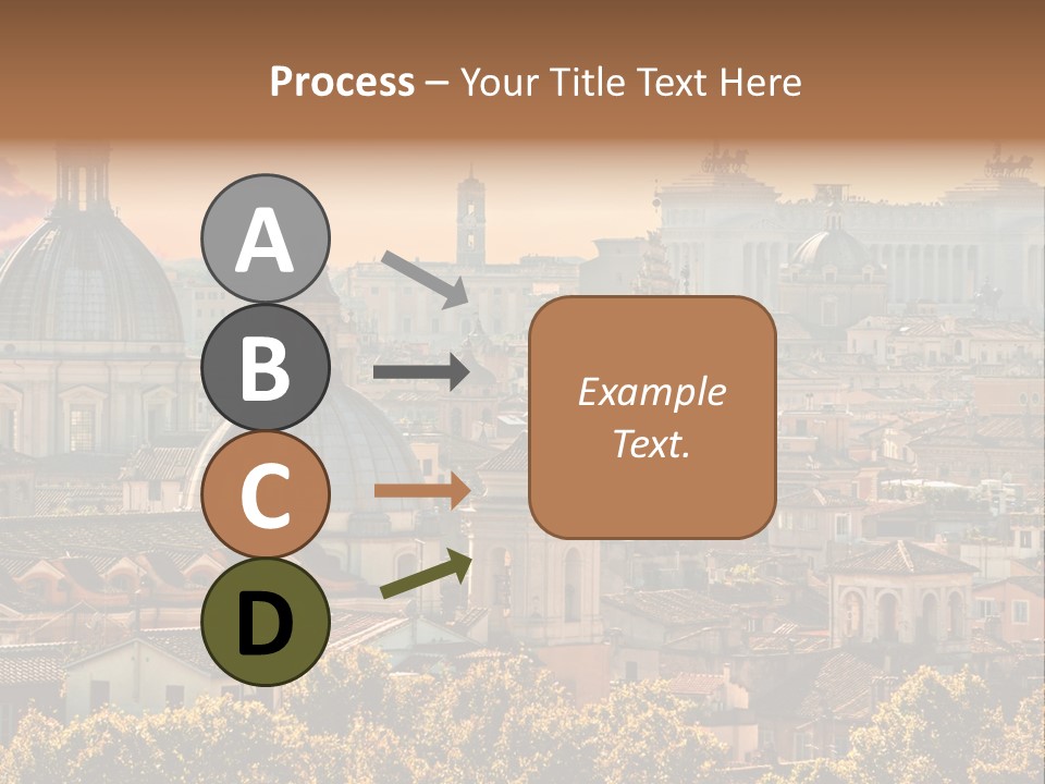 Retirement Water Standing PowerPoint Template