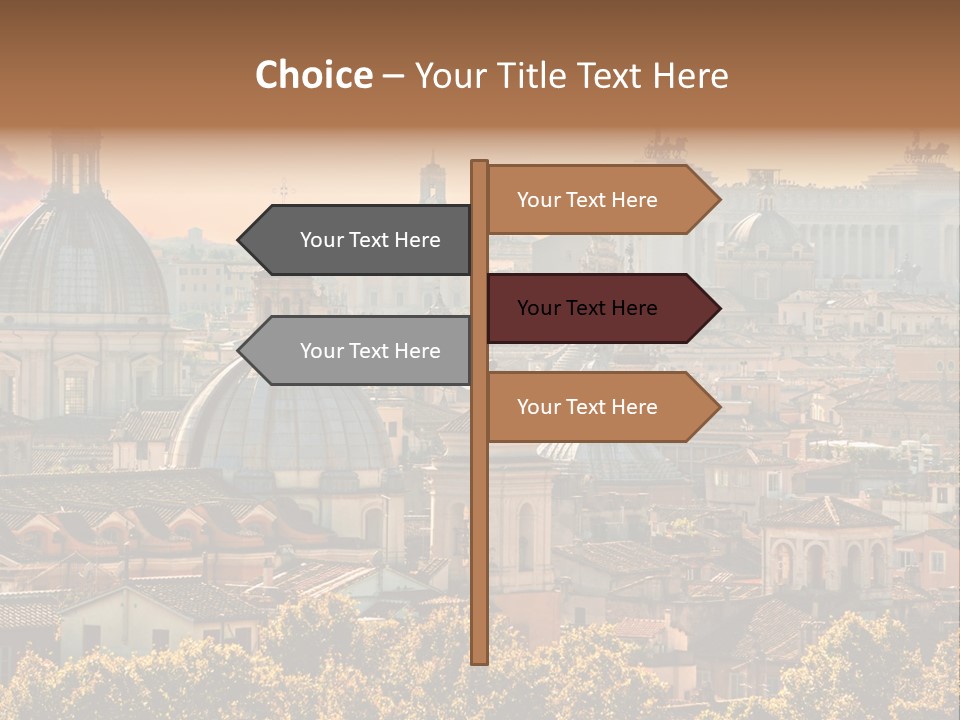 Retirement Water Standing PowerPoint Template