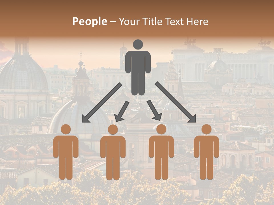 Retirement Water Standing PowerPoint Template