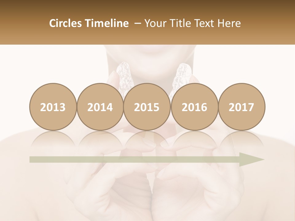 Coast Sand Sunset PowerPoint Template