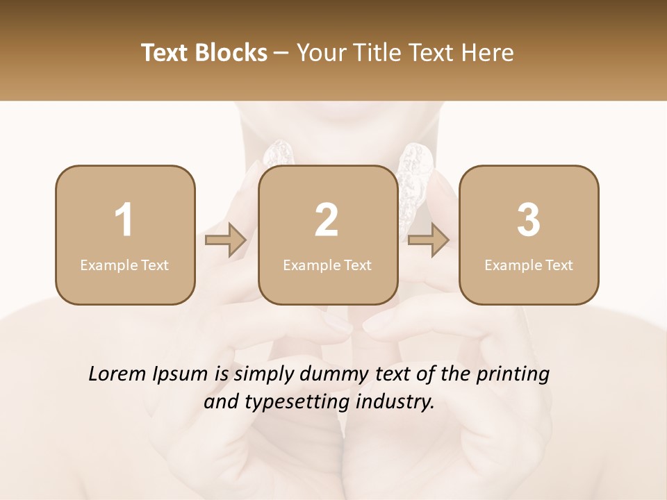 Coast Sand Sunset PowerPoint Template