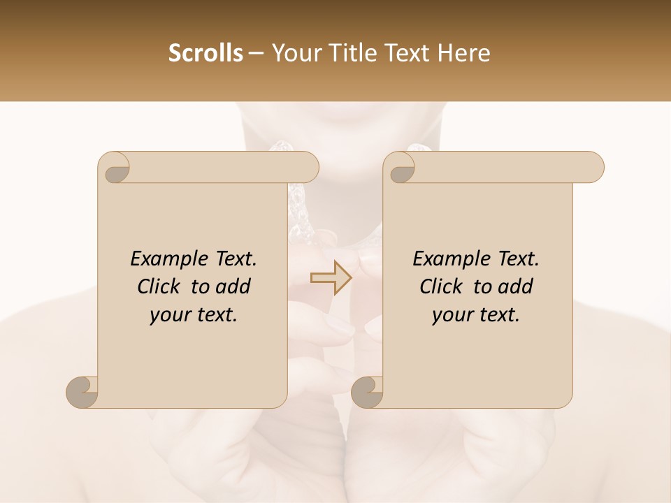 Coast Sand Sunset PowerPoint Template