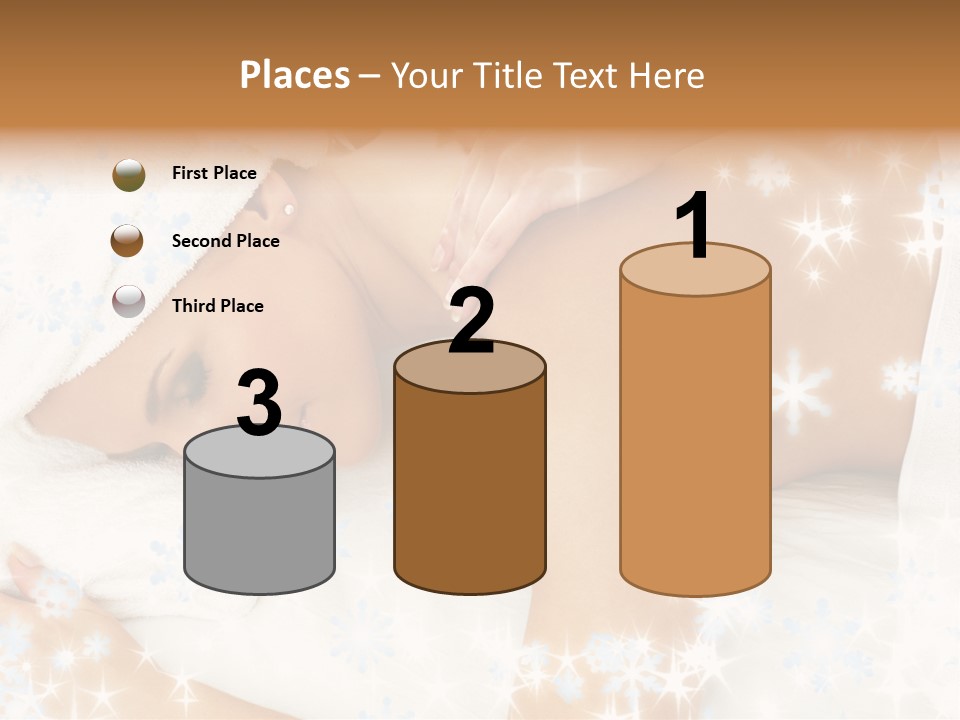 Family Sunset Woman PowerPoint Template