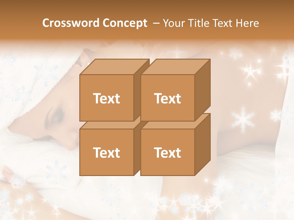 Family Sunset Woman PowerPoint Template