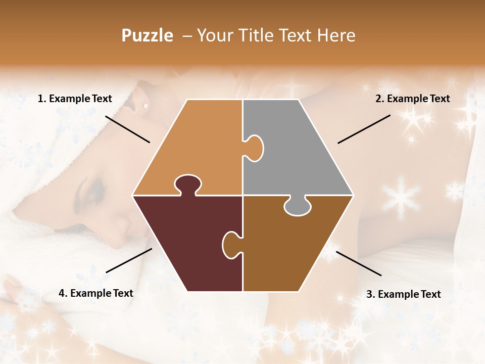 Family Sunset Woman PowerPoint Template