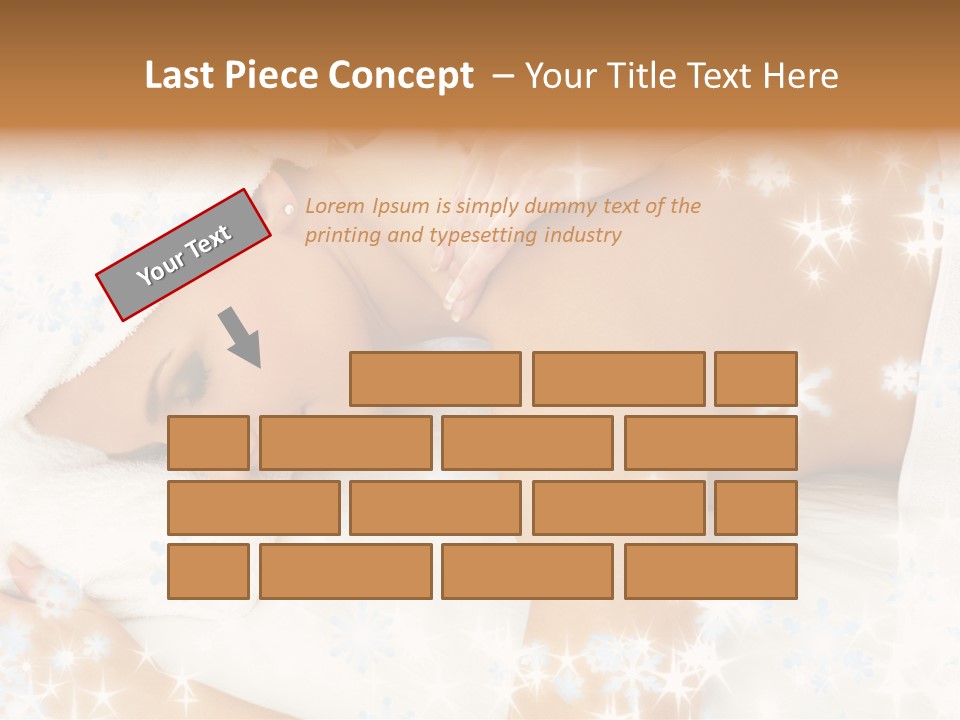 Family Sunset Woman PowerPoint Template