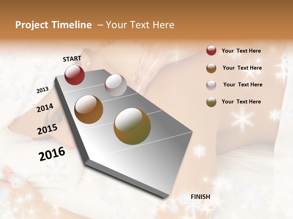 Family Sunset Woman PowerPoint Template