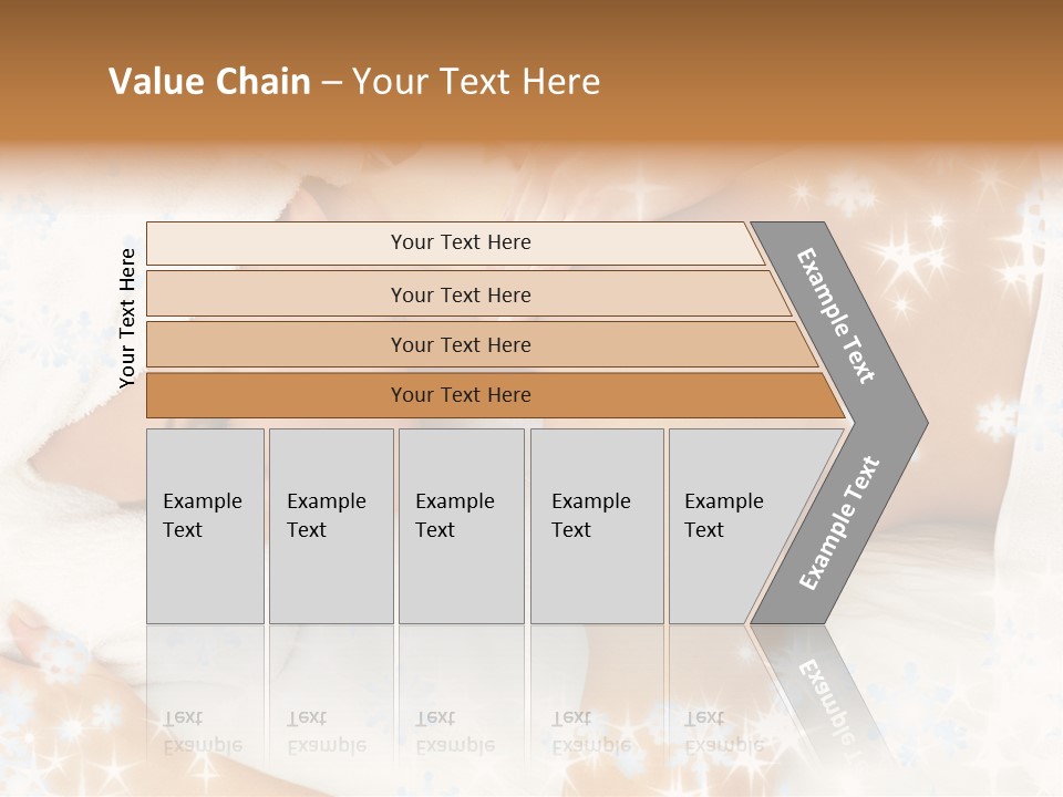 Family Sunset Woman PowerPoint Template
