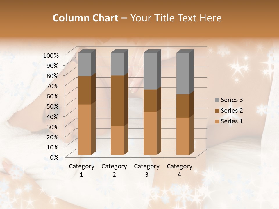 Family Sunset Woman PowerPoint Template