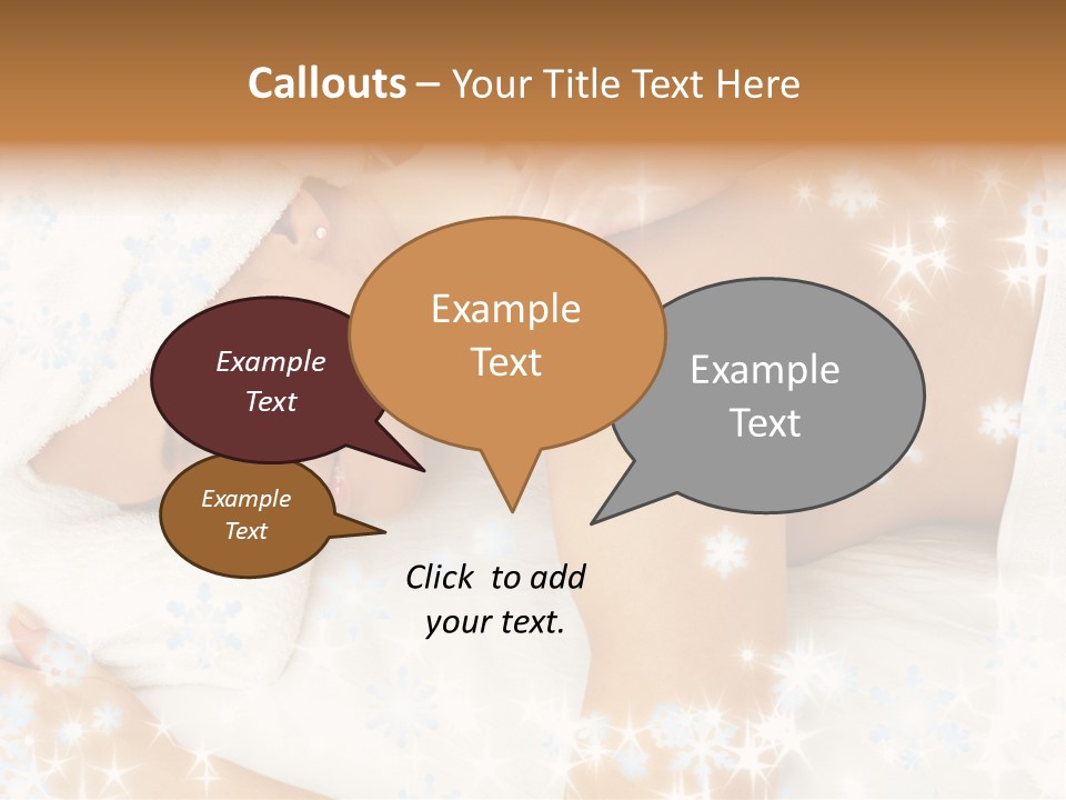 Family Sunset Woman PowerPoint Template