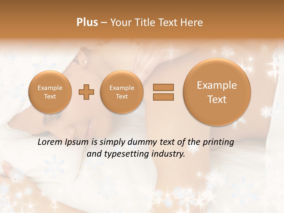 Family Sunset Woman PowerPoint Template